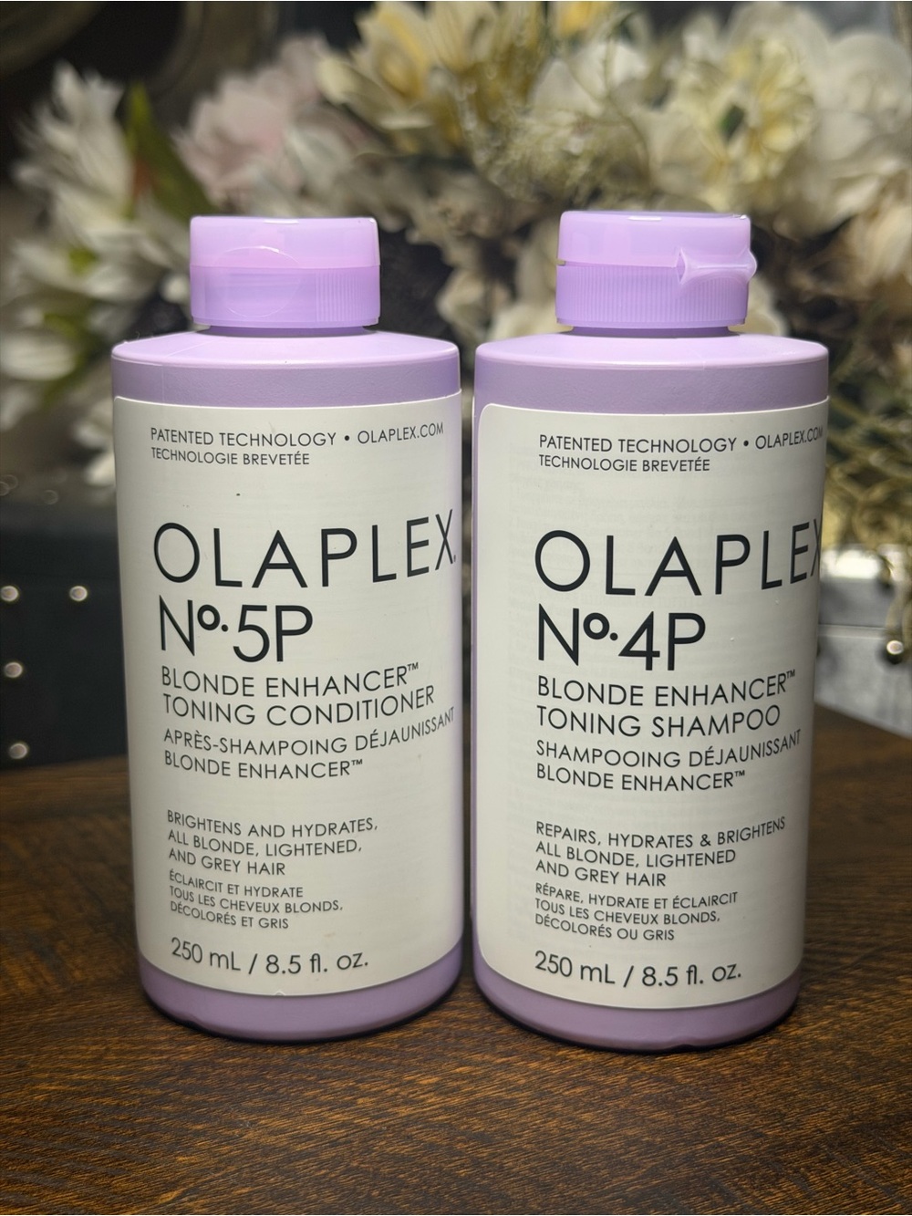 OLAPLEX Blonde Enhancer Shampoo & Conditioner- Full size- sealed